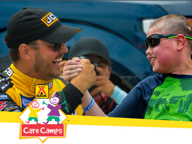 KOA Care Camps and New Ambassador Steve Arpin Team up in Seattle for Rallycross Action Sept. 10