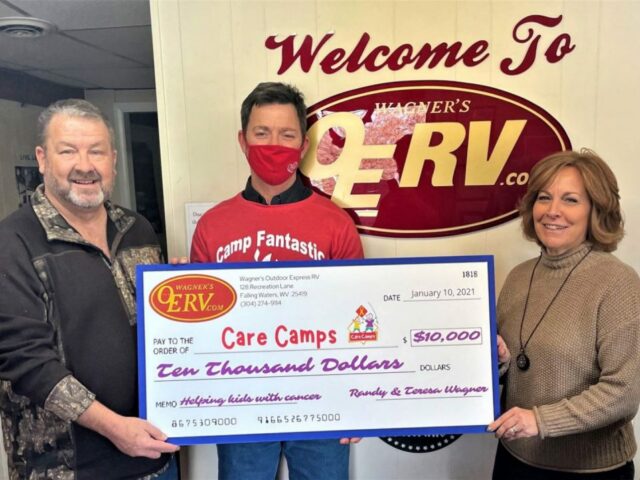 RV Dealer Wins Big…And Donates it Back to Care Camps