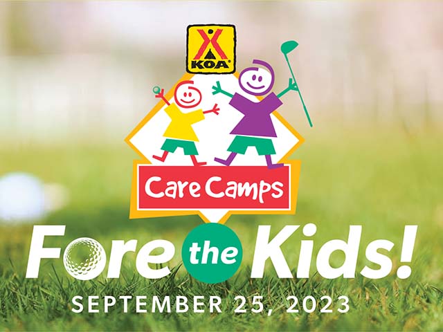 KOA invites you to play in our 2nd Annual Fore the Kids Golf Tournament