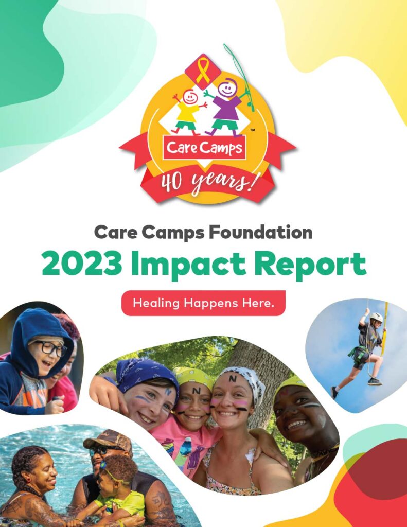 Care Camps Foundation 2023 Impact Report Cover