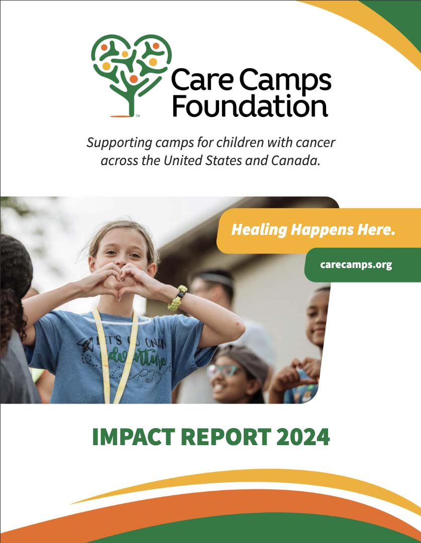 Cover of the 2024 Care Camps Foundation Impact Report