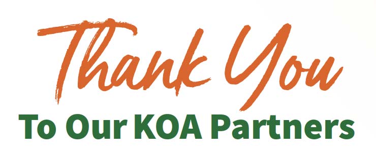 thank-you-text Text: Thank You To Our KOA Partners