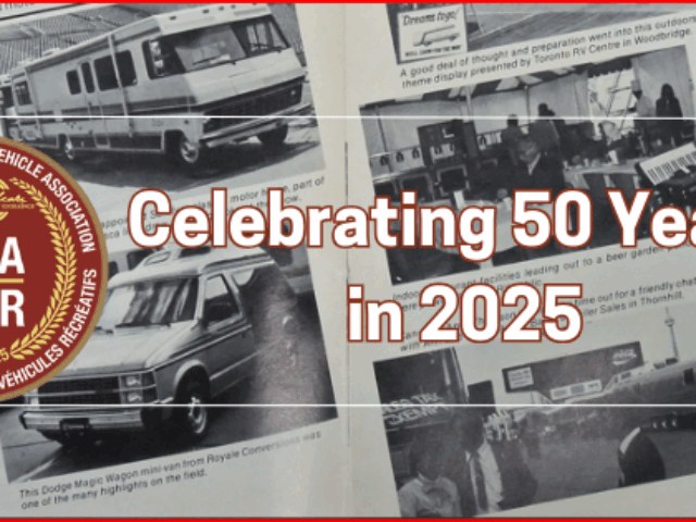 Canadian RV Association Celebrates 50 Years of Leadership