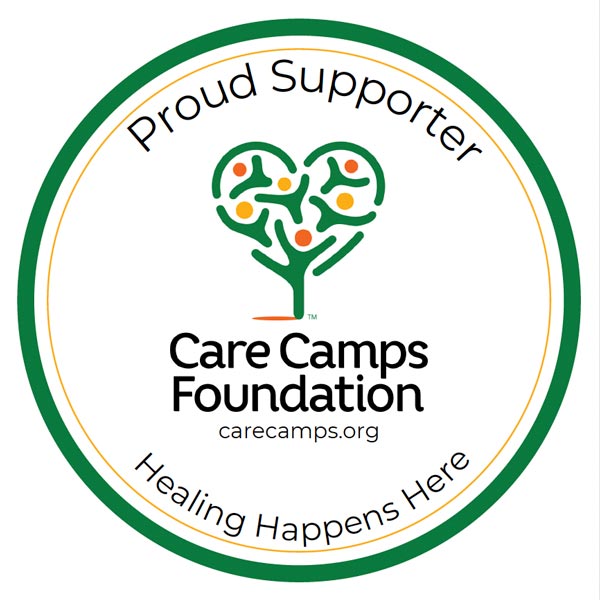 Care Camps Foundation Proud Supporter Sticker