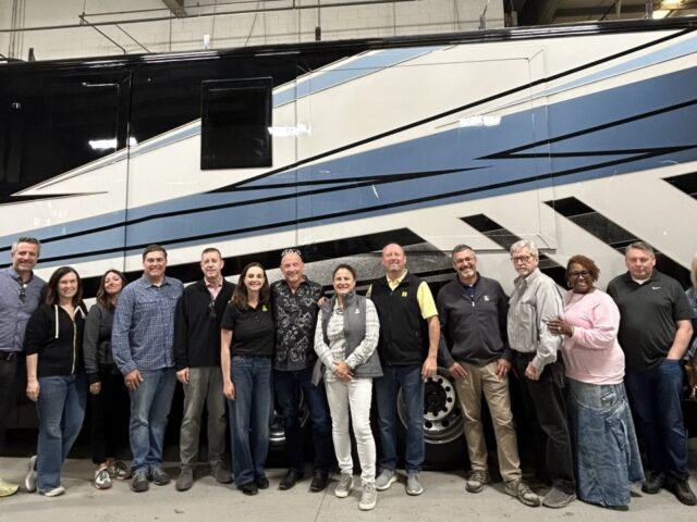 KOA, Care Camps Foundation Tour Dynamax Facility