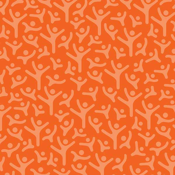 Care Camps Foundation Logo Icon Background in orange