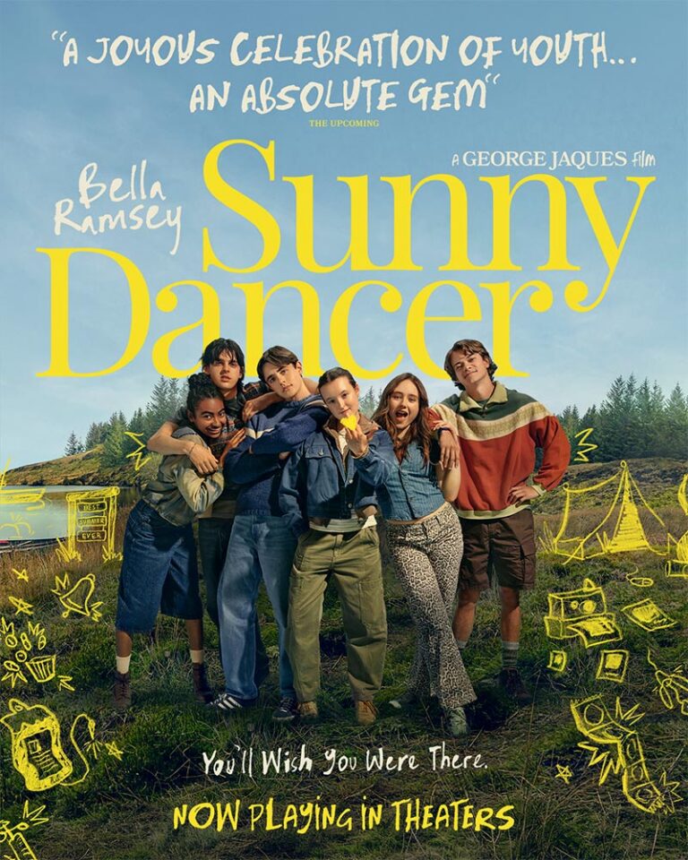 Movie poster for "Sunny Dancer" directed by George Jaques, starring Bella Ramsey