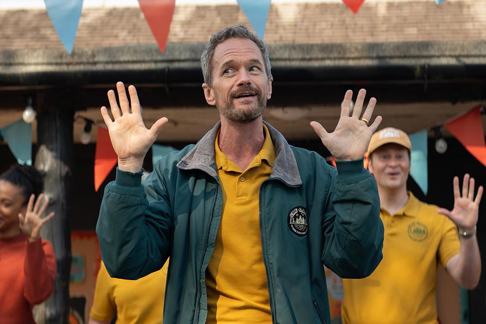 Neil Patrick Harris as a camp counselor in the movie "Sunny Dancer"